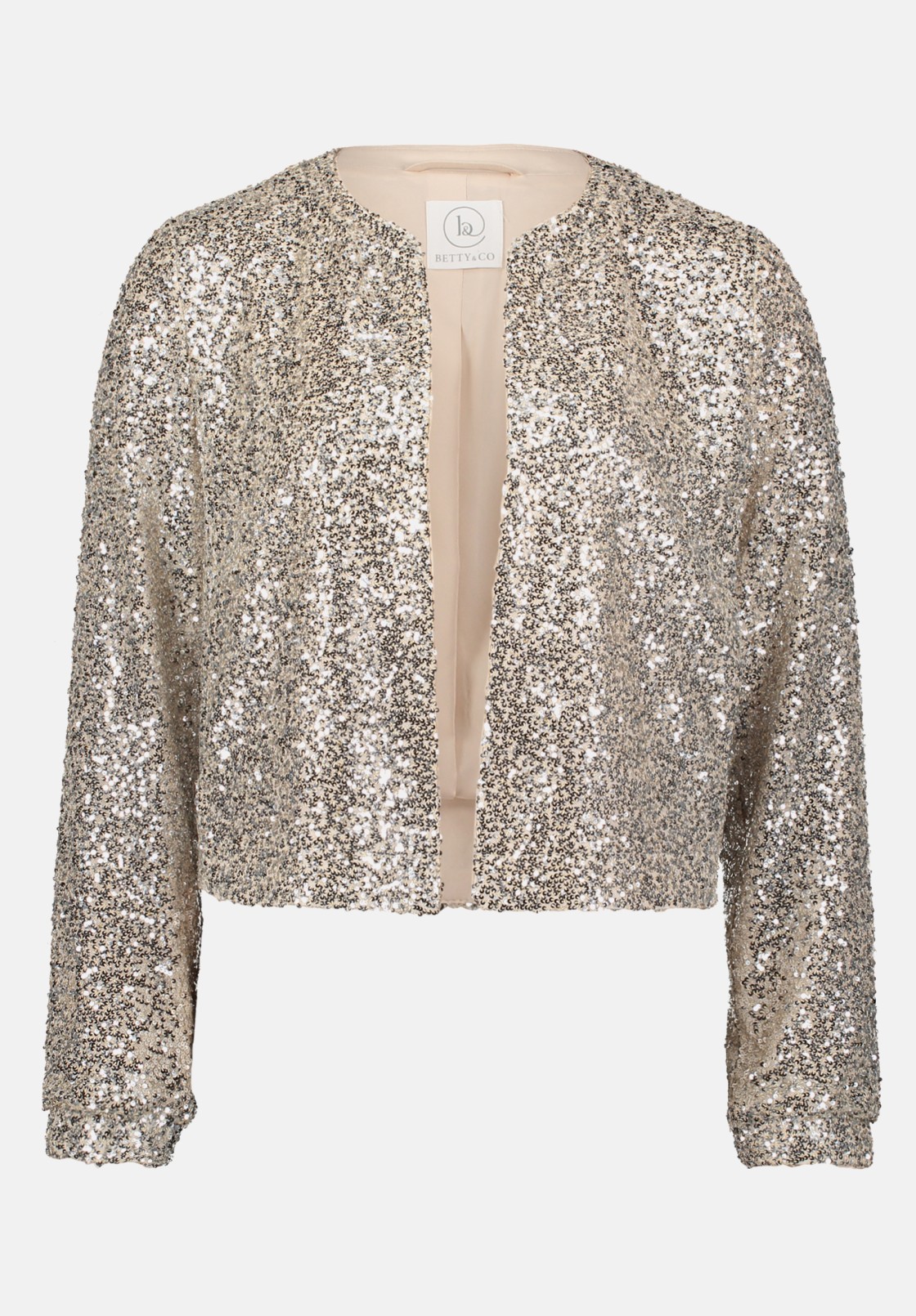 BETTY & CO Blouson mit Pailletten