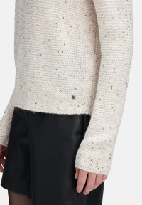 BETTY & CO Strickpullover mit Pailletten