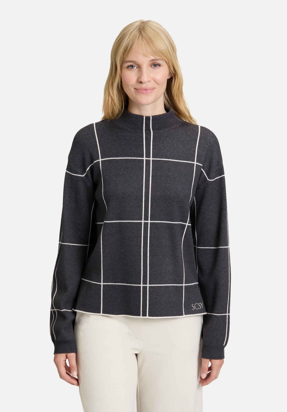 Betty Barclay Strickpullover kariert