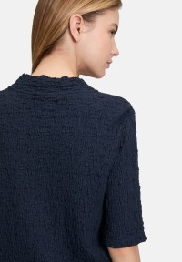 Betty Barclay Strukturshirt mit Stehkragen