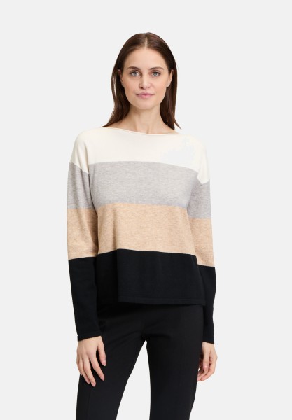 Betty Barclay Feinstrickpullover mit Color Blocking