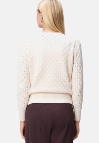 zero Pullover mit Lochstrickmuster | Betty Barclay