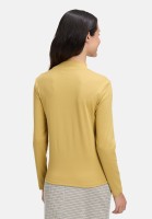 Cartoon Langarm-Shirt mit Kragen