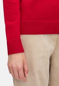 Betty Barclay Basic-Strickpullover mit Stehkragen