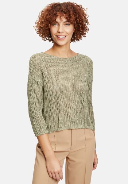 Betty Barclay Strickpullover mit Glanzeffekt
