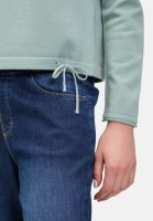 Cartoon Strickpullover mit Rundhalsausschnitt