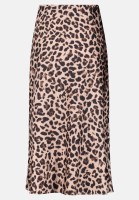 Vera Mont Satinrock mit Leoprint