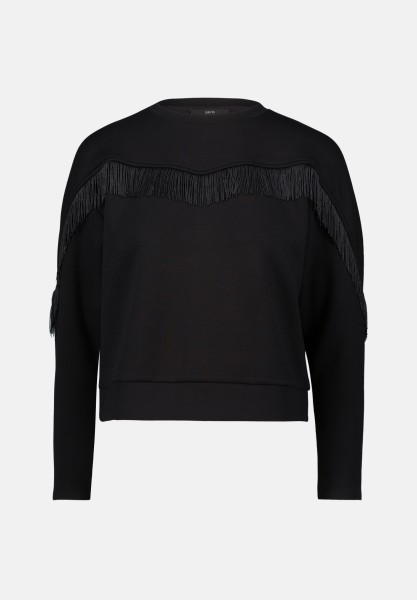 zero Sweatshirt mit Fransen | Betty Barclay