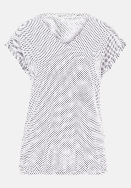 BETTY & CO Strukturshirt mit Gummizug
