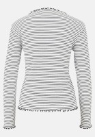 Cartoon Langarm-Shirt mit Kragen