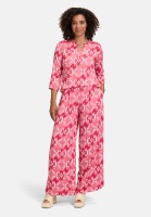 Cartoon Casual-Bluse mit Rüschen