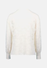 zero Sweatshirt mit Blumenspitze | Betty Barclay