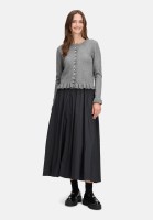 Cartoon Cardigan mit Rüschen