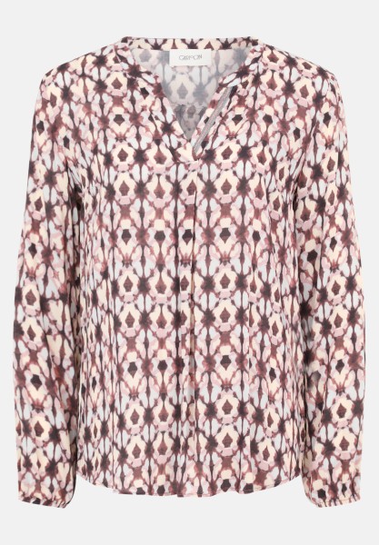 Cartoon Blusenshirt mit Muster
