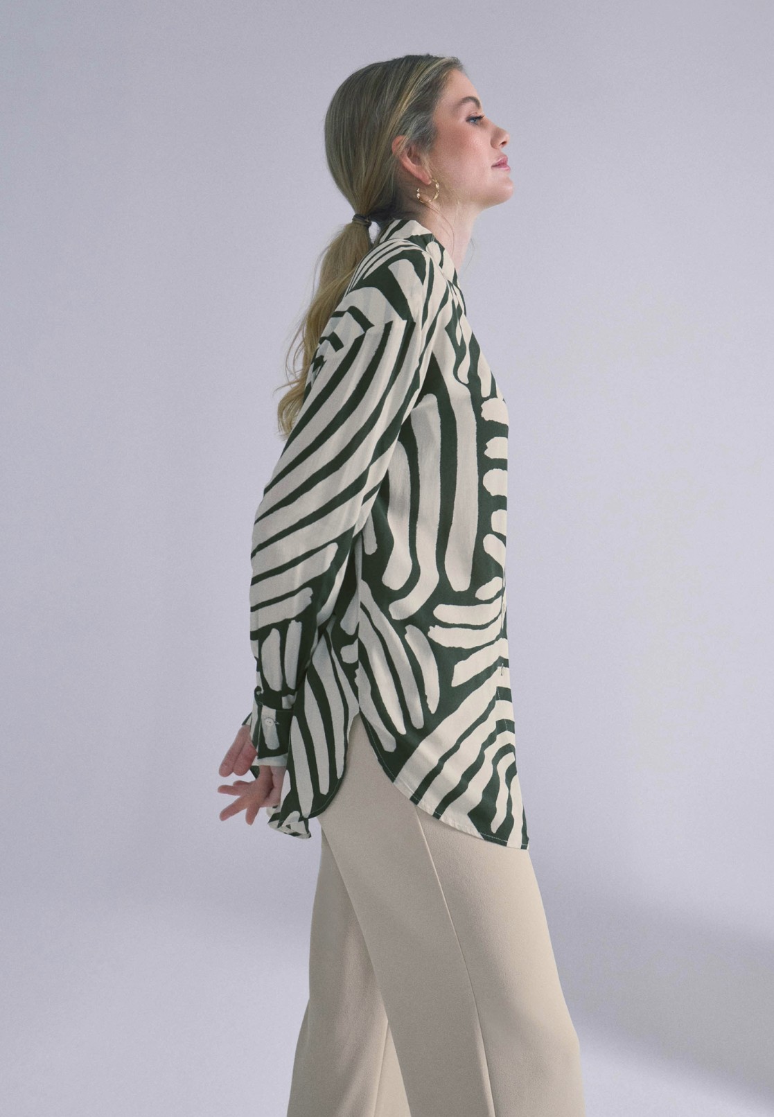 zero Hemdbluse mit verdeckter Knopfleiste | Betty Barclay