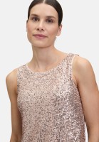 Vera Mont Pailletten-Top ohne Arm