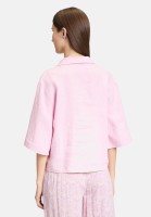 Cartoon Leinenbluse mit Kragen