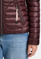 Cartoon Steppjacke mit Reißverschlusstaschen