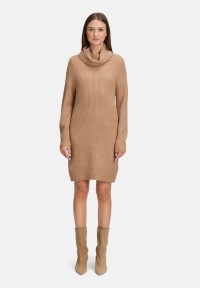 BETTY & CO Strickkleid mit hohem Kragen