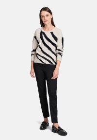 BETTY & CO Strickpullover mit Jacquard
