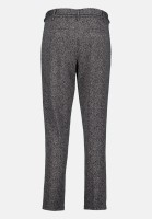 zero Stoffhose Herringbone mit Bindegürtel 28 Inch | Betty Barclay