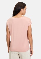 Cartoon Blusenshirt mit Print