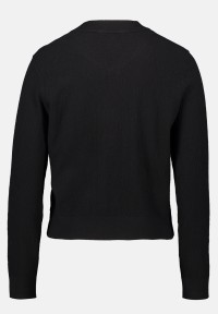 BETTY & CO Strick-Cardigan mit Reißverschluss