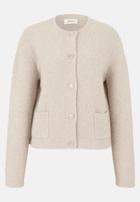 Cartoon Strick-Cardigan mit Knopfleiste