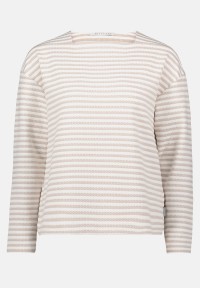 BETTY & CO Sweatshirt mit U-Boot-Ausschnitt
