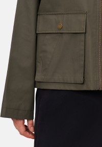 zero Jacke beschichtet mit Cordkragen | Betty Barclay