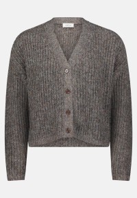 Cartoon Cardigan mit V-Ausschnitt