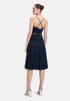 Vera Mont Cocktailkleid mit Wasserfallausschnitt