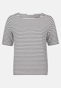 BETTY & CO Streifenshirt mit U-Boot-Ausschnitt