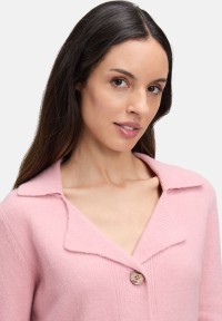 Cartoon Strick-Cardigan mit Reverskragen