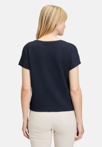 Betty Barclay Strukturshirt mit U-Boot-Ausschnitt