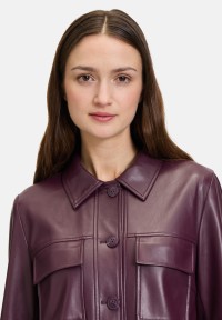BETTY & CO Lederjacke langarm
