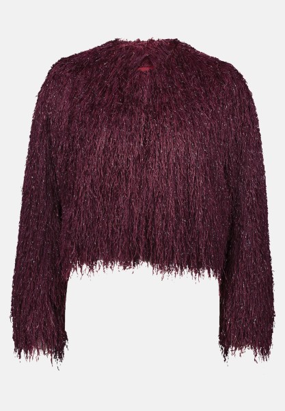 Vera Mont Bomberjacke mit Lurexfaden