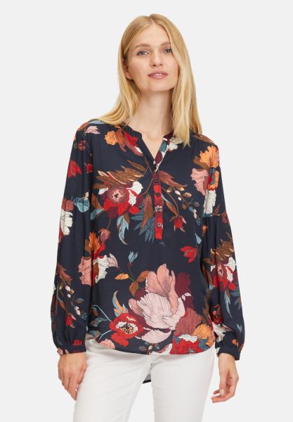 Betty Barclay Schlupfbluse mit Stehkragen