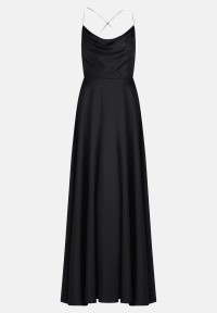 Vera Mont Abendkleid mit Wasserfallausschnitt