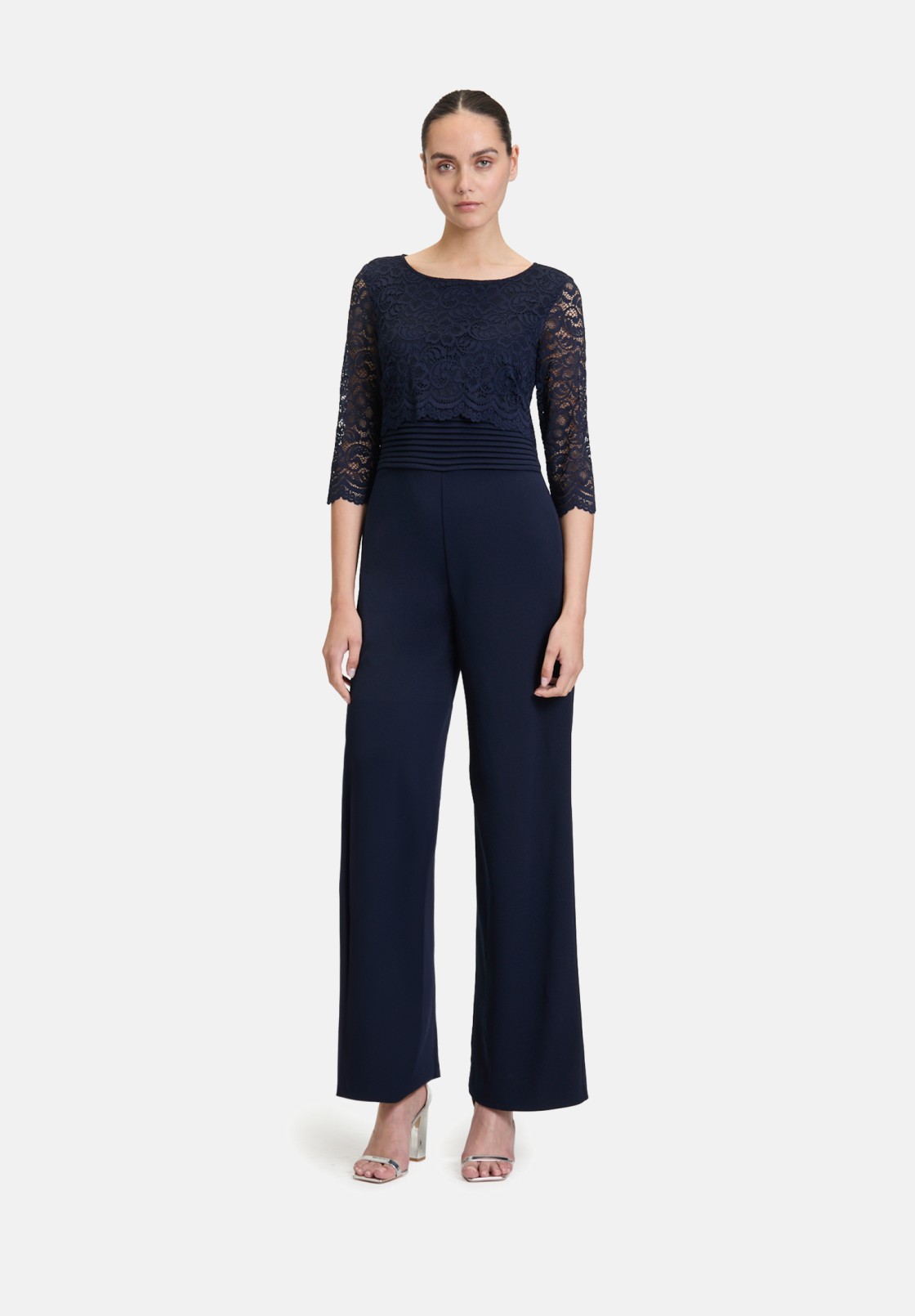 Vera Mont Jumpsuit mit Spitze