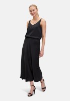 Vera Mont Satin-Bluse mit V-Ausschnitt