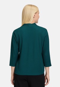 BETTY & CO Casual-Shirt mit V-Ausschnitt