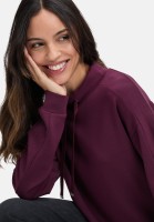 BETTY & CO Sweatshirt mit Stehkragen
