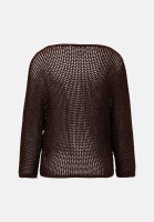zero Lochstrick-Pullover mit Glitzersteinen | Betty Barclay