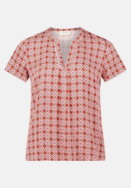 Cartoon Blusenshirt mit Rüschen