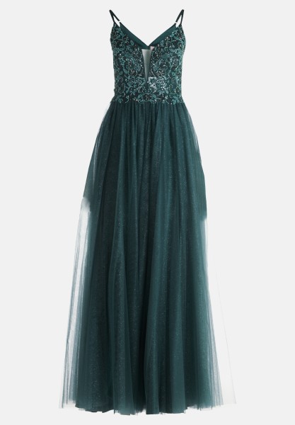 Vera Mont Abendkleid mit Stickerei