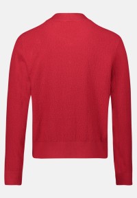 BETTY & CO Strick-Cardigan mit Reißverschluss