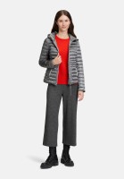 Cartoon Steppjacke mit Reißverschlusstaschen