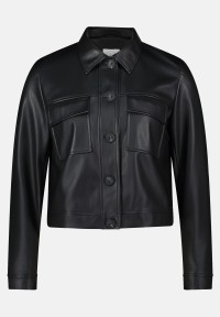 BETTY & CO Lederjacke langarm