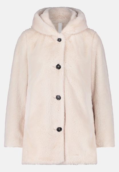 Betty Barclay Plüschjacke mit Kapuze